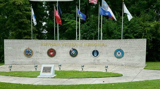 Lejeune Memorial Gardens